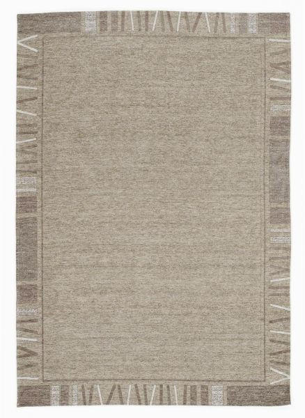 FLACHWEBETEPPICH 170/240 cm Alanis Border Naturfarben  - Naturfarben, Basics, Textil (170/240cm) - Novel