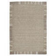 FLACHWEBETEPPICH 200/300 cm Alanis Border Naturfarben  - Naturfarben, Basics, Textil (200/300cm) - Novel