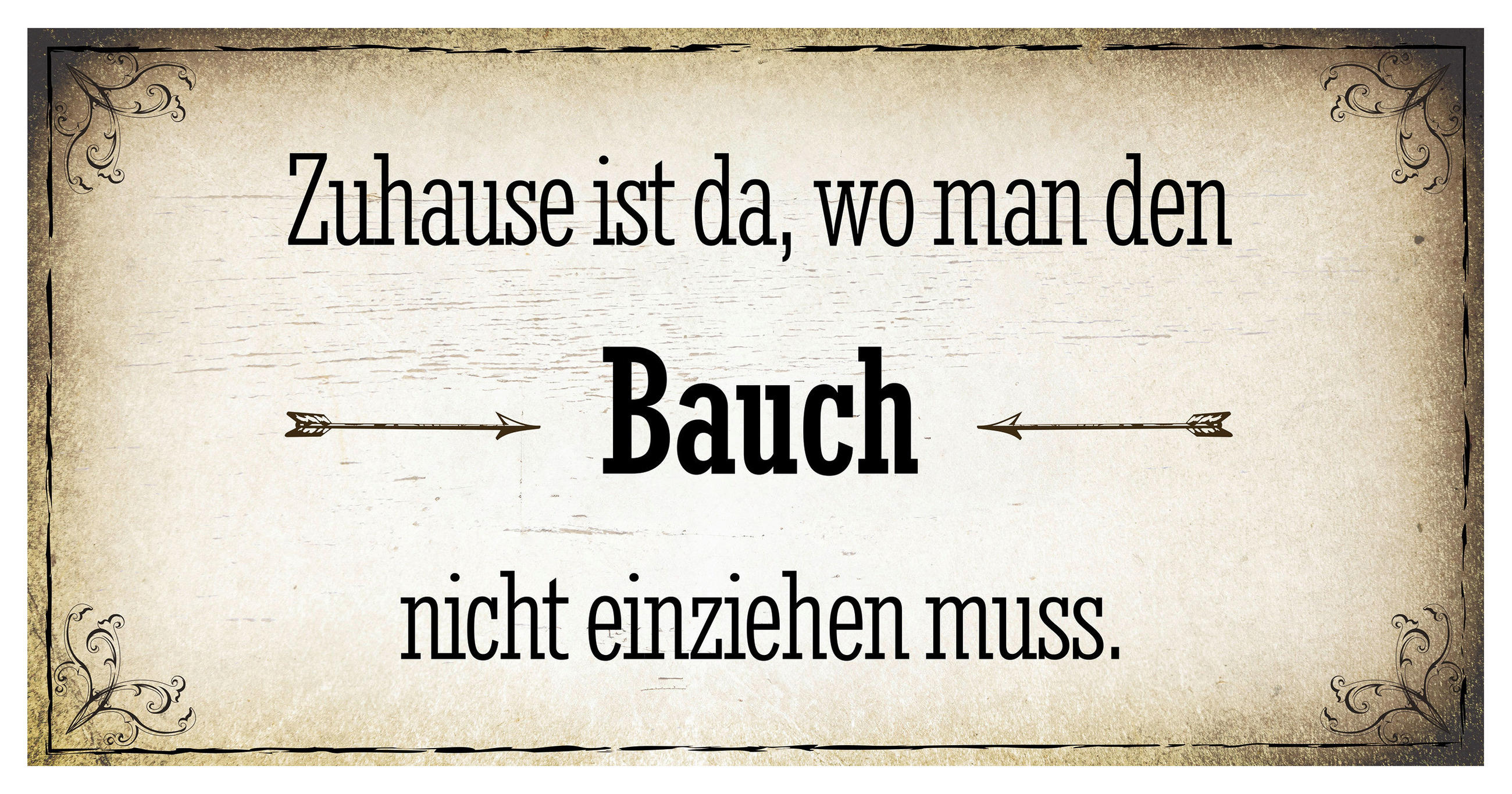 DEKOPANEEL Text 20/40/0,3 cm  - Multicolor, Basics, Holz (20/40/0,3cm)