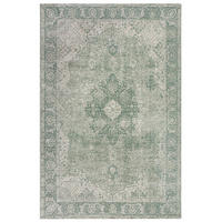 VINTAGE-TEPPICH 155/230 cm Manhattan Grün  - Grün, Basics, Textil (155/230cm) - Xora