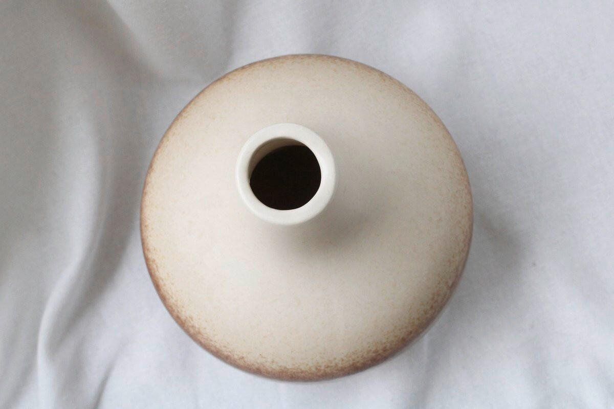 VAZA     keramika  - svijetlo smeđa/krem, Basics, keramika (16/16/15.5cm)