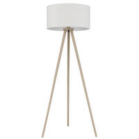 STEHLEUCHTE Stabilo 57/148 cm  - Sandfarben/Naturfarben, Natur, Holz/Textil (57/148cm) - Globo