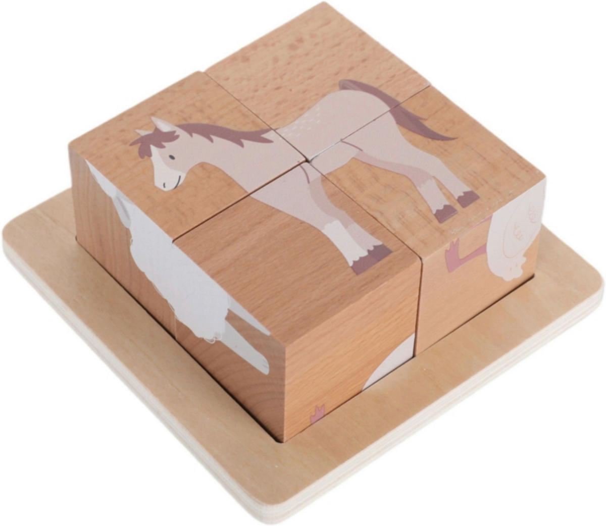 PUZZLE  - Multicolor, Trend, Holz/Holzwerkstoff - Avelia