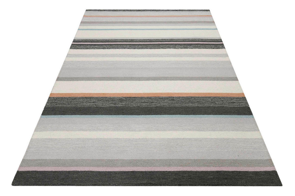 FLACHWEBETEPPICH 70/140 cm Sally Creme, Grau, Beige  - Beige/Creme, KONVENTIONELL, Textil (70/140cm) - Esprit