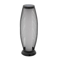 SOLARNA SVETILKA   25/71,5/25 cm            - črna/bela, Romantika, kovina/umetna masa (25/71,5/25cm) - Ambia Garden