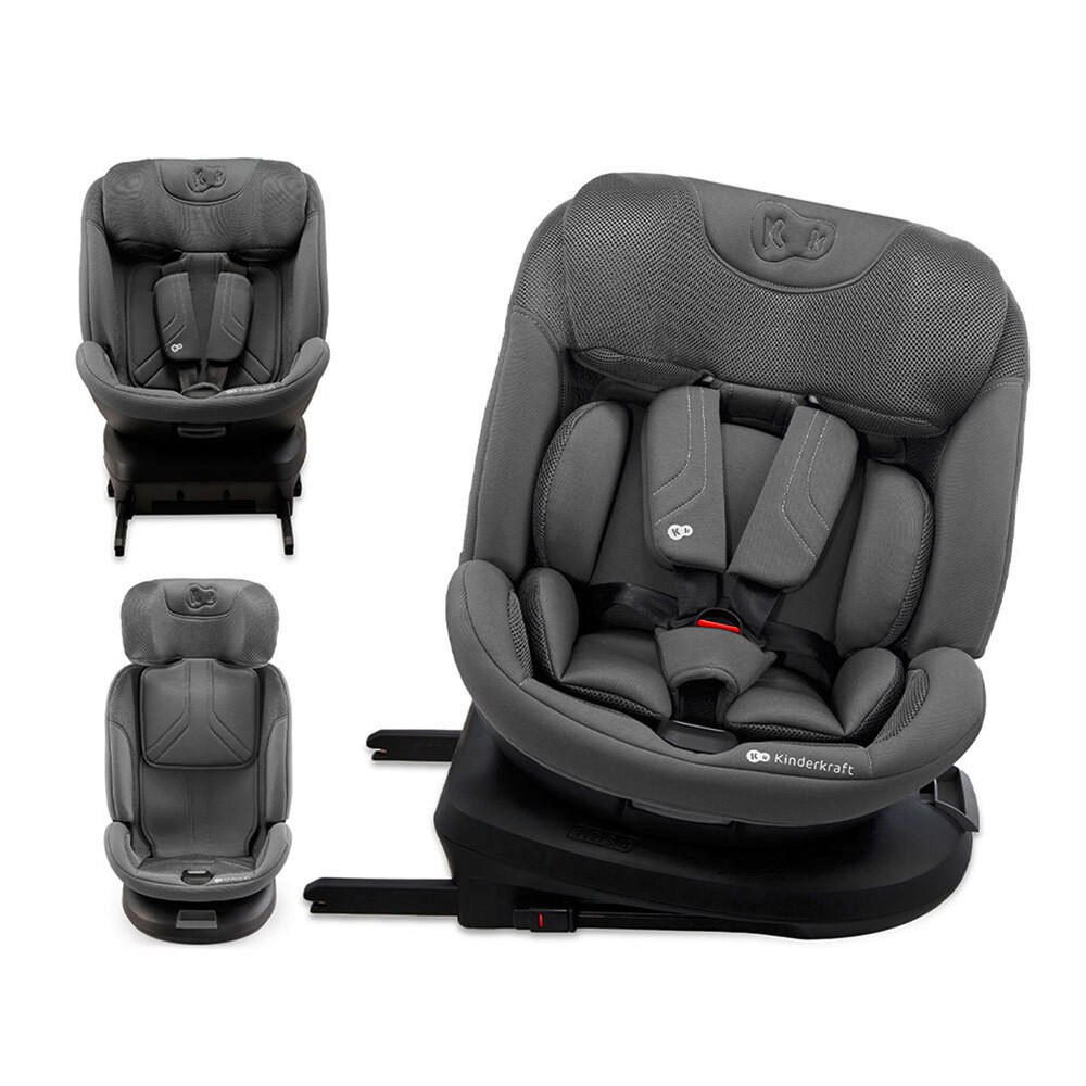 NOSILJKA ZA BEBE   - siva, Basics, tekstil/plastika (56/66/46cm) - kinderkraft