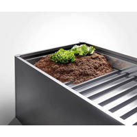 ZWISCHENBODEN - Dunkelgrau, Basics, Metall (98/3/100cm) - Biohort