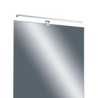 BADEZIMMER-WANDLEUCHTE - Chromfarben, Design, Kunststoff/Metall (79/4/11cm) - Helestra
