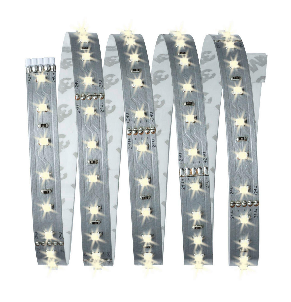 LED-STRIP 70577   - Silberfarben, Basics, Metall (0,3cm) - Paulmann