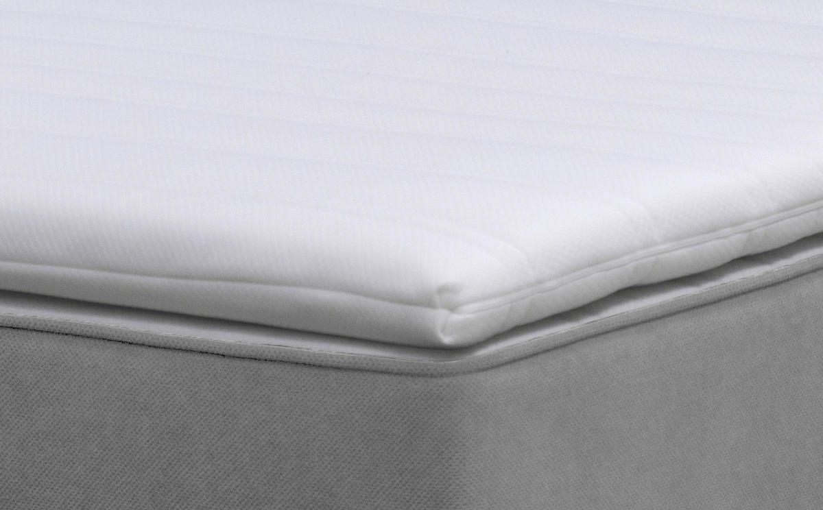 BOXBETT 100/200 cm  in Grau  - Schwarz/Grau, Konventionell, Kunststoff/Textil (100/200cm) - Moderano