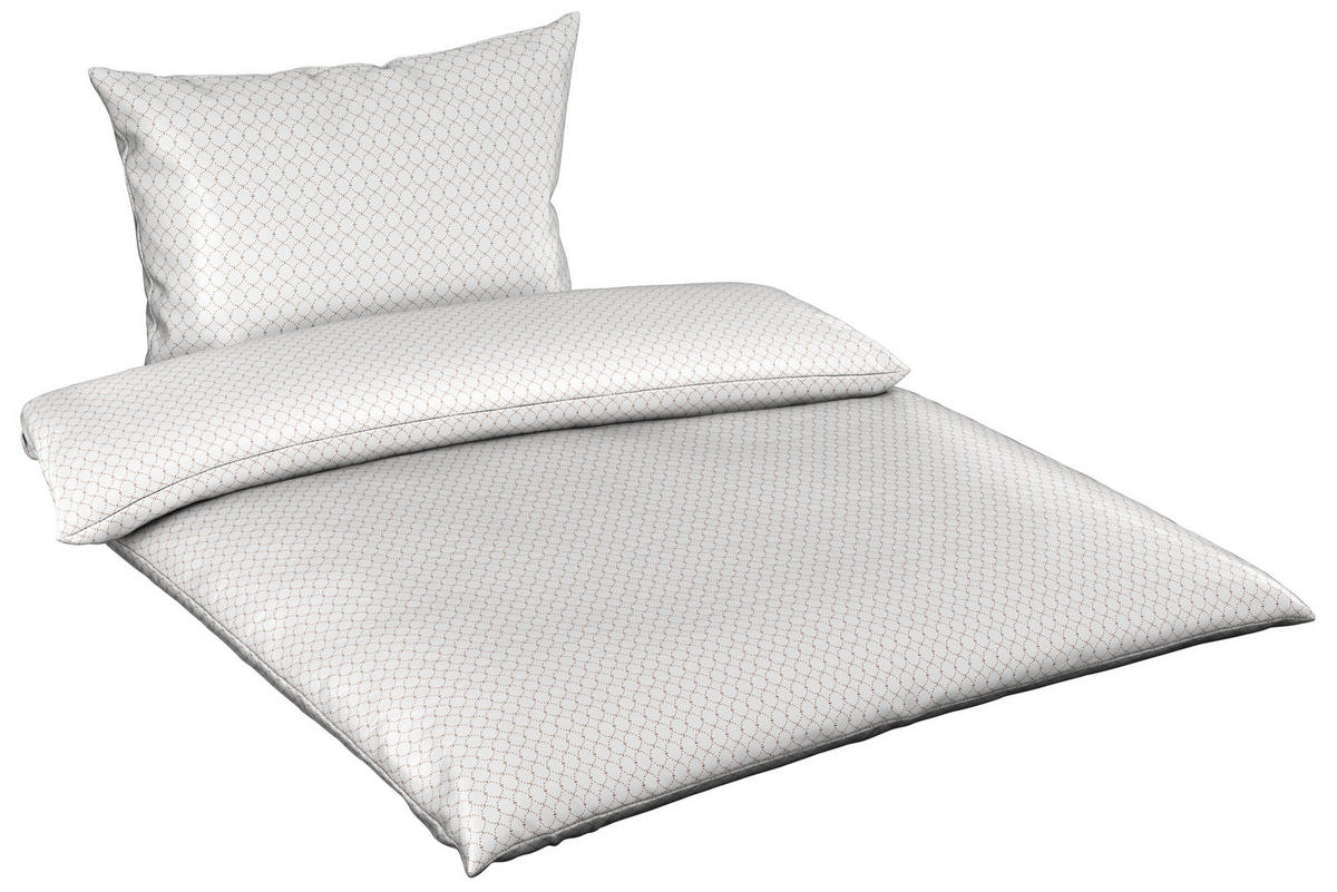 POSTELJNINA PURE EARTH 140/200 cm saten siva  - siva, Trend, tekstil (140/200cm) - Bio:Vio