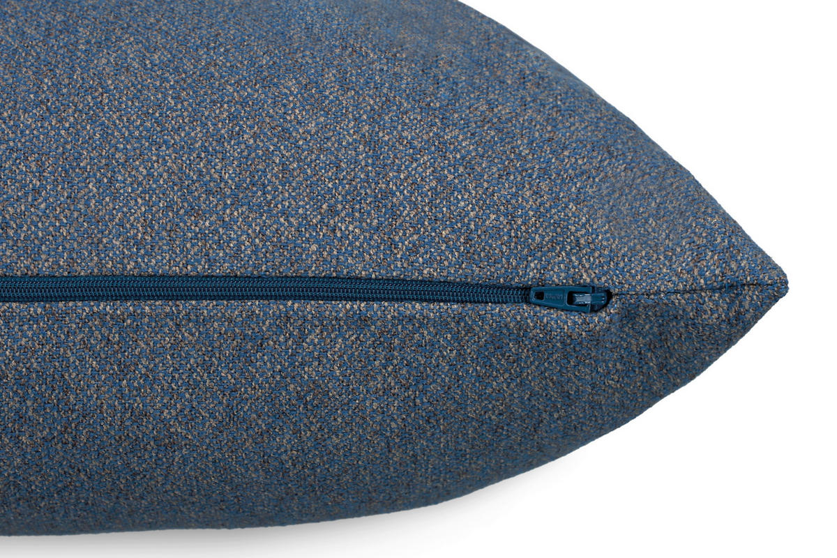 KISSENHÜLLE E-Fun 45/45 cm  - Blau/Dunkelblau, Basics, Textil (45/45cm) - Esprit