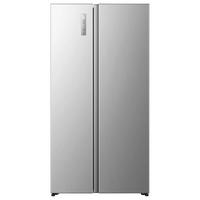 SIDE-BY-SIDE 91/178,6/64,3 cm RS3P558NEIE  - Edelstahlfarben, MODERN, Glas/Kunststoff (91/178,6/64,3cm) - Hisense