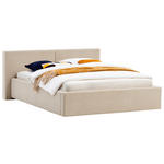 POLSTERBETT 140/200 cm  in Beige  - Beige, Basics, Textil (140/200cm) - Xora