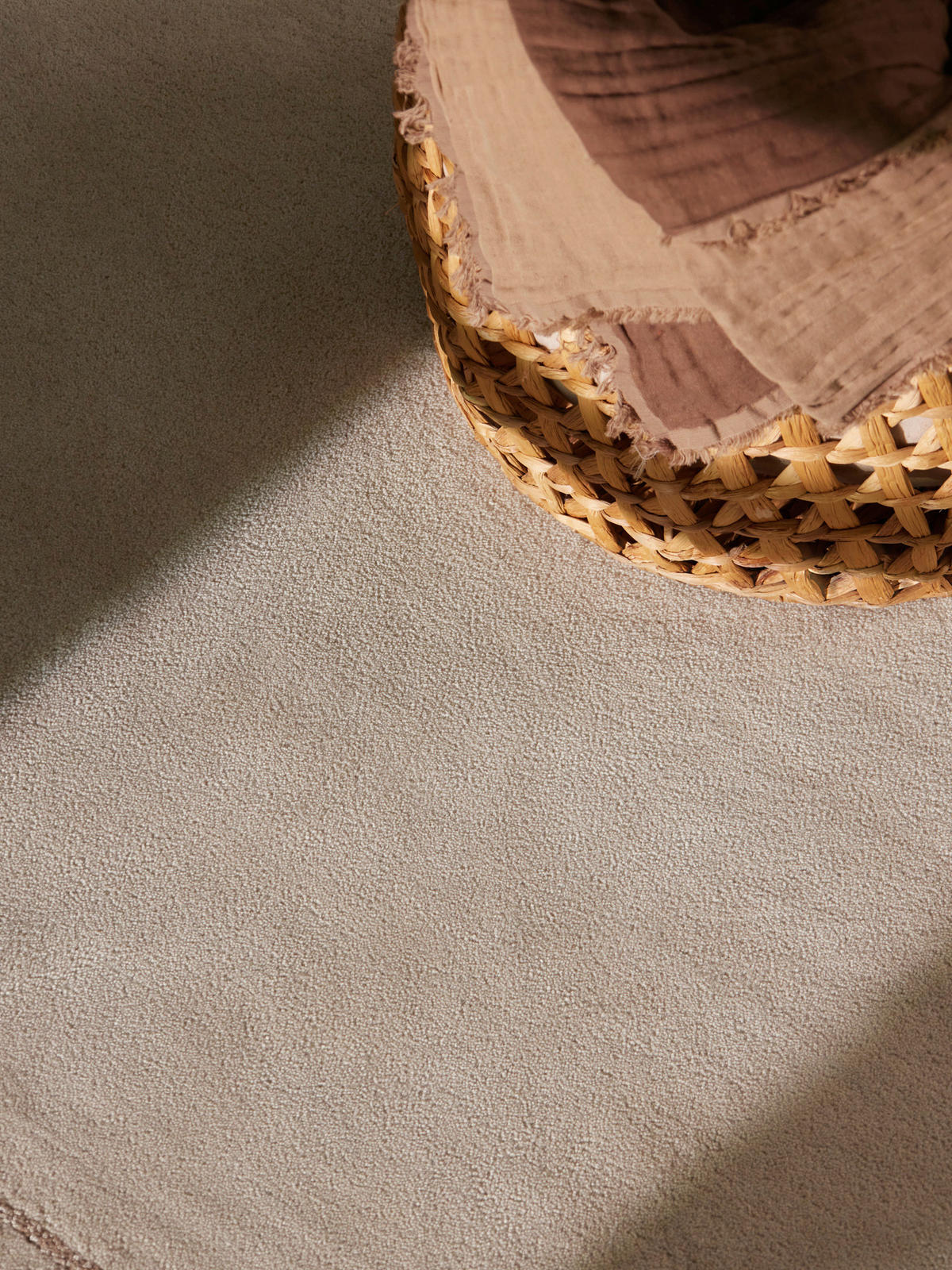 WOLLTEPPICH Wohnzimmer 120/170 cm Kollektion 1888 Niko Braun, Creme rechteckig  - Creme/Braun, Basics, Textil (120/170cm) - Villeroy & Boch