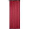 FERTIGVORHANG  blickdicht   135/245 cm  - Rot, Basics, Textil (135/245cm) - Esposa