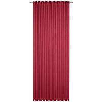 FERTIGVORHANG  blickdicht   135/245 cm  - Rot, Basics, Textil (135/245cm) - Esposa