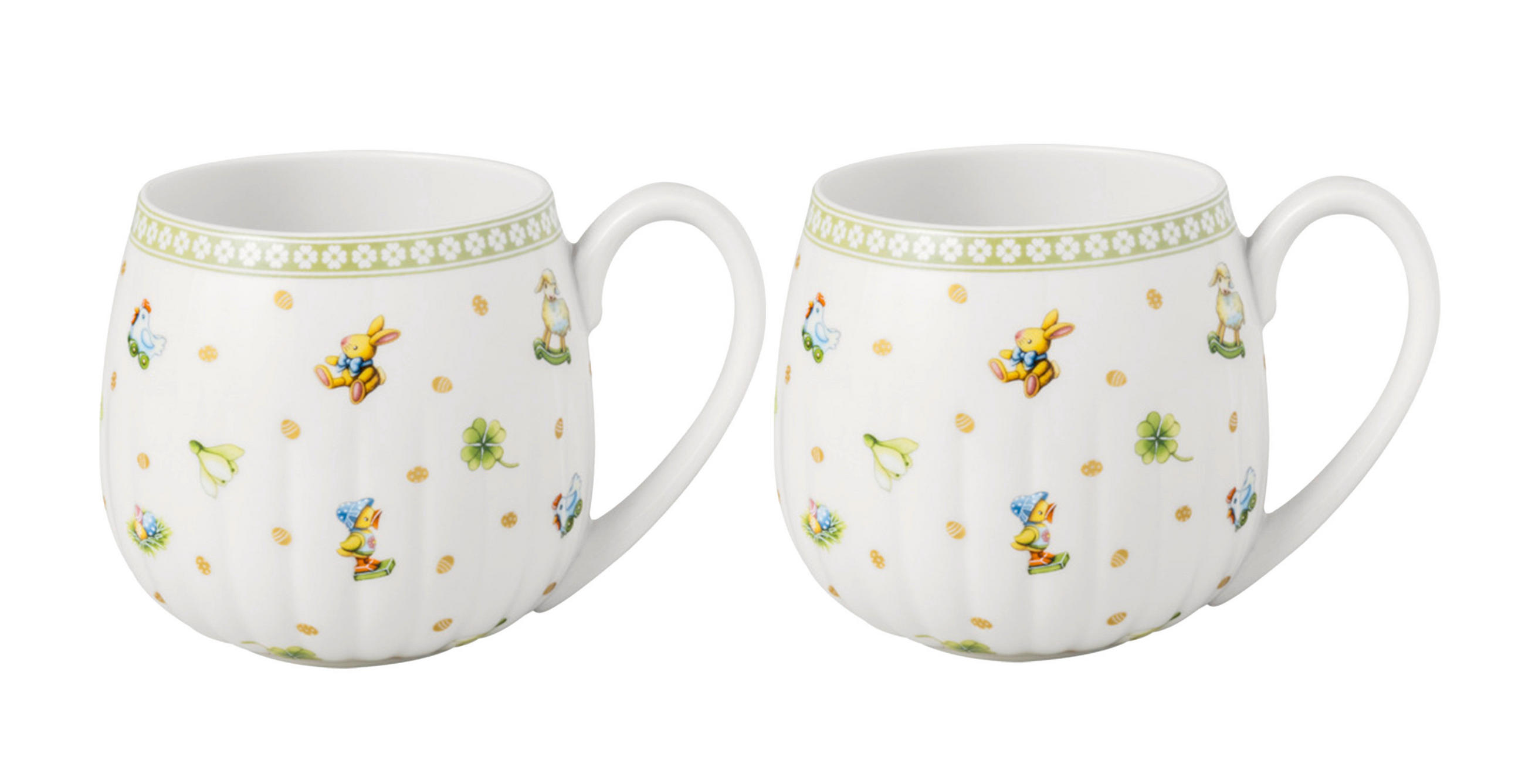 KAFFEEBECHERSET Easter Delight 2-teilig  - Multicolor, Basics, Keramik (0,360cm) - Villeroy & Boch