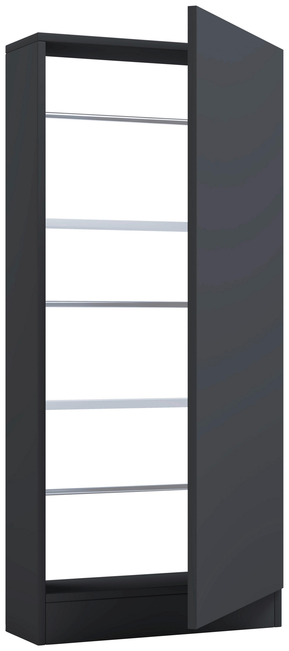 SCHUHSCHRANK Fulisa  in 50/112/17 cm  - Anthrazit, Design, Holzwerkstoff (50/112/17cm) - MID.YOU