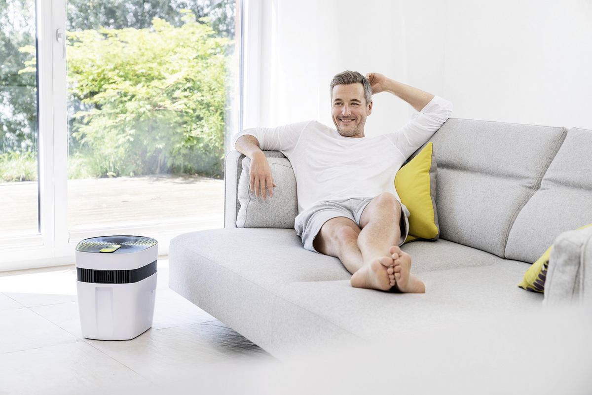 Meeresklimagerät  - Weiss/Schwarz, Design, Kunststoff (38,4/30,5/34,0cm) - Beurer