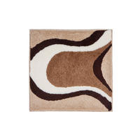 BADTEPPICH Colani 11 Beige 60/60 cm  - Beige, Basics, Kunststoff/Textil (60/60cm) - Grund