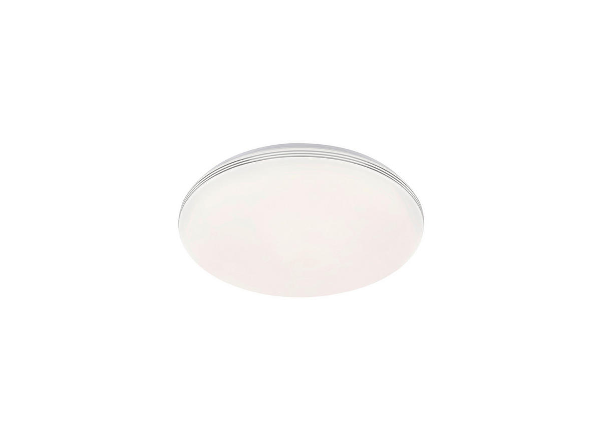 LED-DECKENLEUCHTE   33 cm   - Weiss, Konventionell, Glas (33cm) - Fischer & Honsel