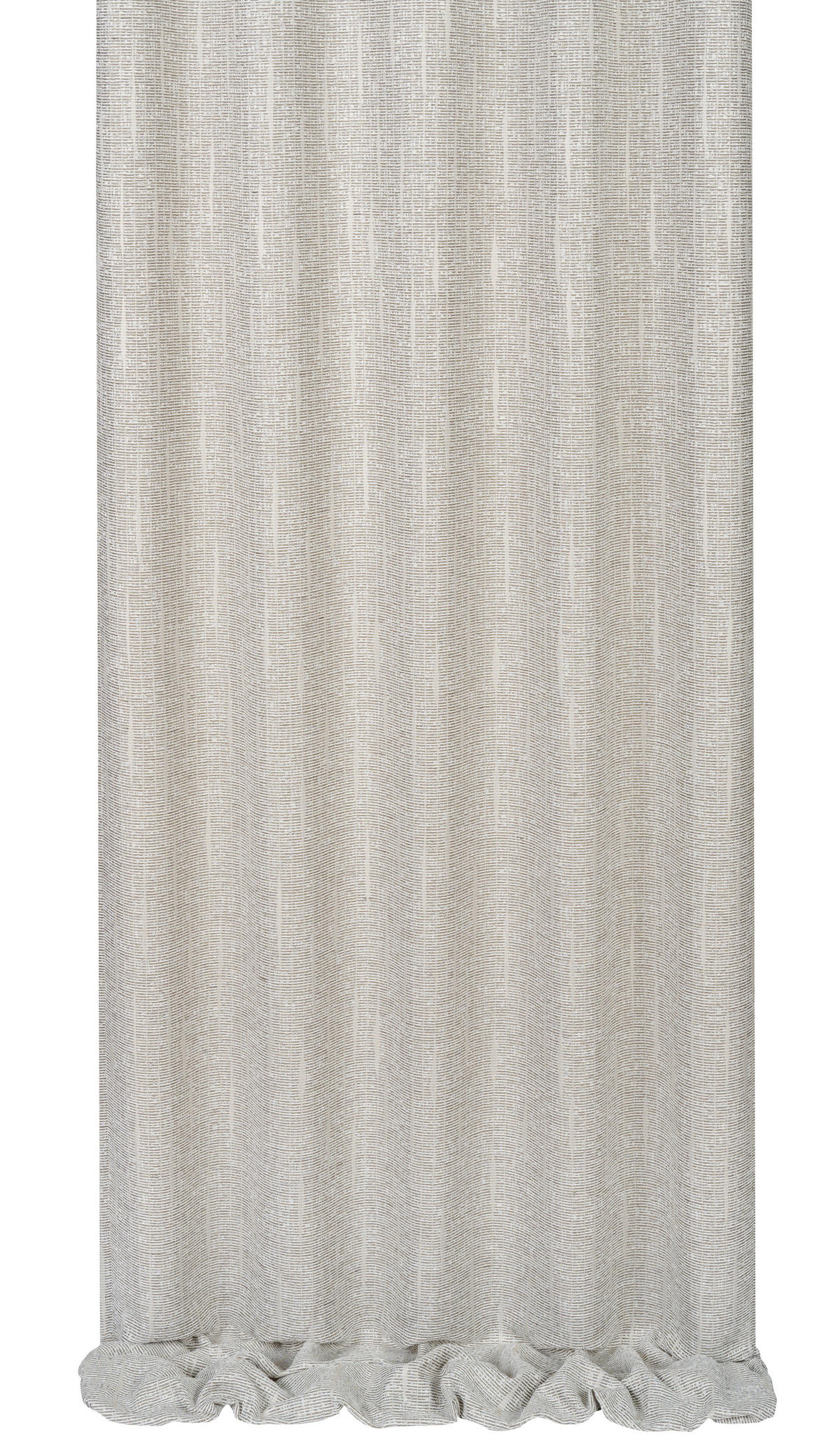 VORHANGSTOFF per lfm halbtransparent  - Sandfarben, Basics, Textil (140cm) - Esposa