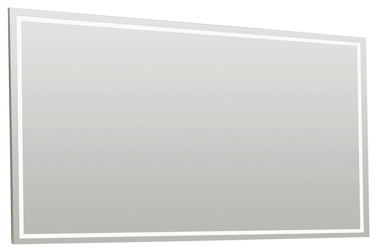 BADEZIMMERSPIEGEL 150/80/2,8 cm  - Schwarz, Design, Glas (150/80/2,8cm) - Schöner Wohnen