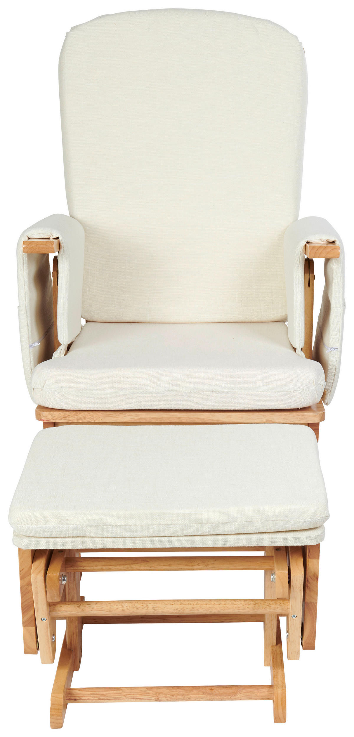 STILLSTUHL - Creme/Naturfarben, Basics, Holz/Textil (56/101/73cm) - My Baby Lou