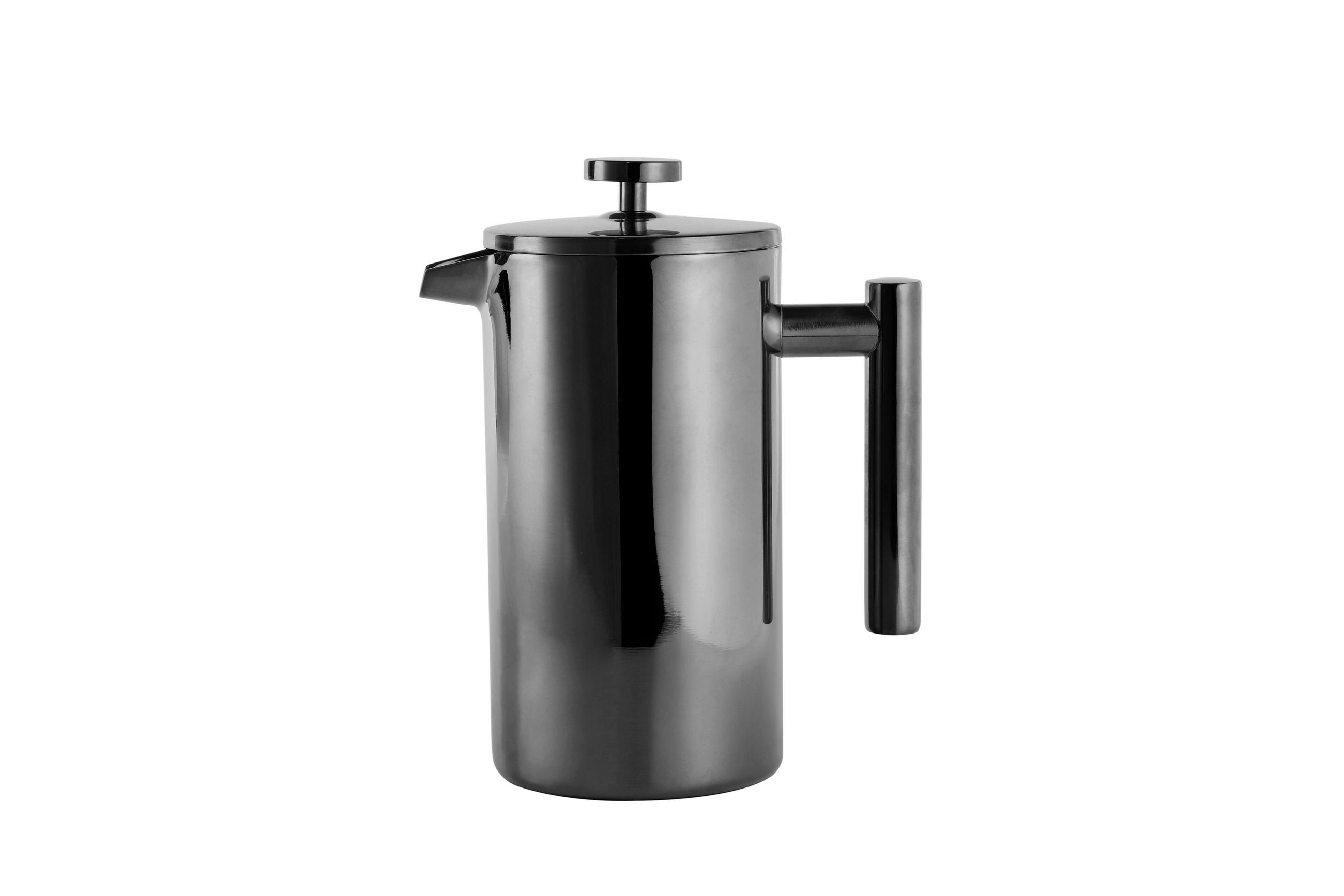 KAFFEEBEREITER 0,8 L  - Schwarz, Basics, Metall (9,2/19,5cm) - Echtwerk