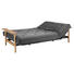 SCHLAFSOFA in Holz, Textil Eichefarben, Grau - Eichefarben/Grau, Design, Holz/Textil (230/92/97cm) - Innovation SCHLAFSOFA in Holz, Textil Eichefarben, Grau - Eichefarben/Grau, Design, Holz/Textil (230/92/97cm) - Innovation