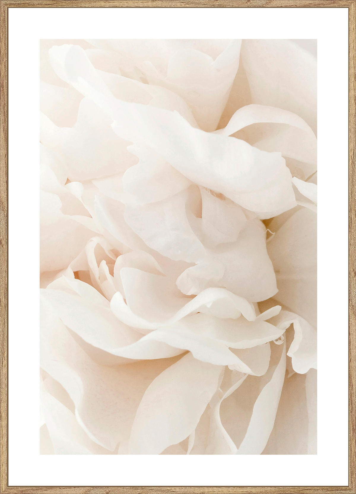 ART PRINT 51,2/71,2 cm  - culoare lemn stejar/multicolor, Basics, material pe bază de lemn (51,2/71,2cm) - Monee