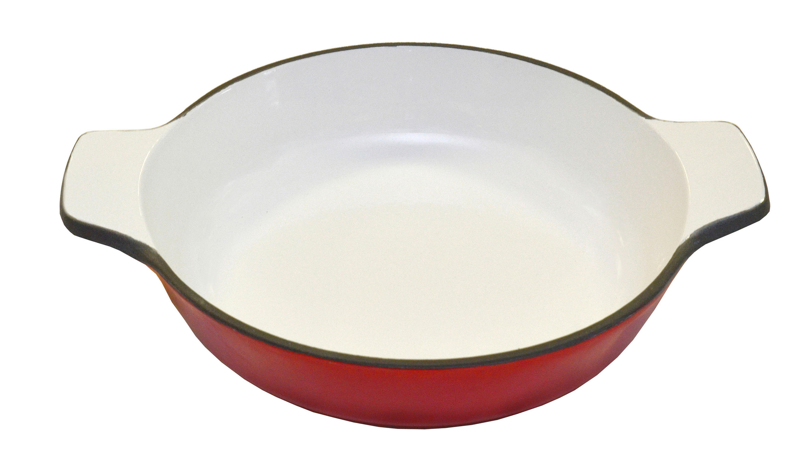 BACKFORM Heidi Cheese Line: Classic 21/7 cm  - Weiss/Rot, Basics, Metall (21/7cm) - Heidi Cheese Line