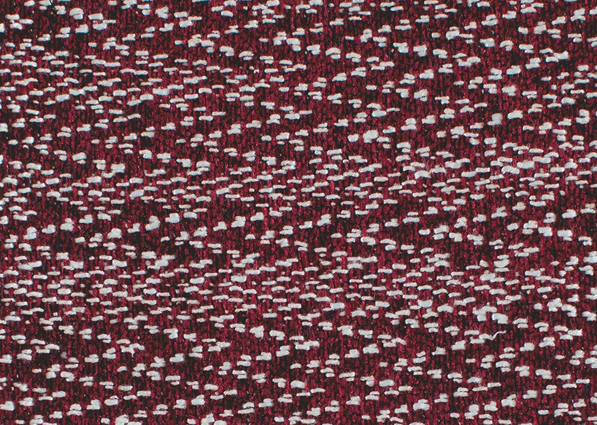 RELAXSESSEL in Textil Weinrot  - Edelstahlfarben/Weinrot, Design, Textil/Metall (71/112/83cm) - Dieter Knoll