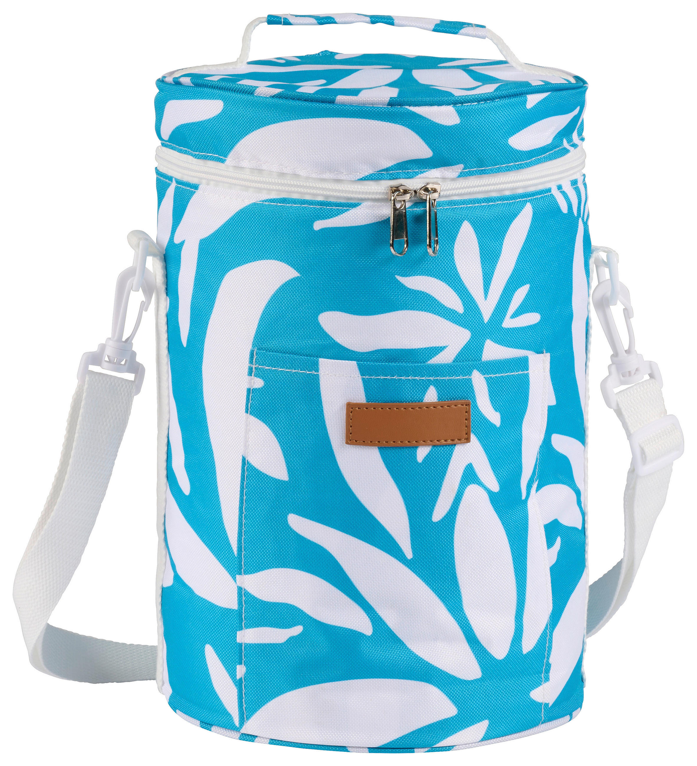 KÜHLTASCHE  - Türkis, Trend, Textil (20/33cm) - Esposa