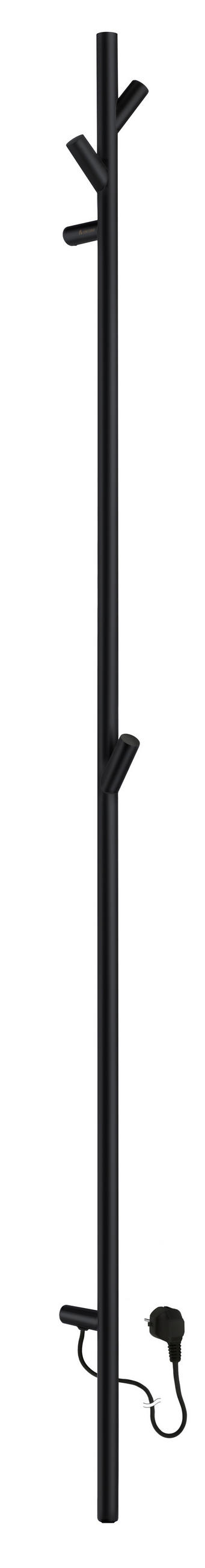 HANDTUCHTROCKNER  - Schwarz, Basics, Metall (8/172cm) - Smedbo