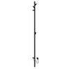 HANDTUCHTROCKNER Schwarz  - Schwarz, Basics, Metall (8/172cm) - Smedbo