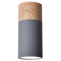 LED-DECKENLEUCHTE 7,5/7,5/15 cm   - Grau, Natur, Metall (7,5/7,5/15cm)