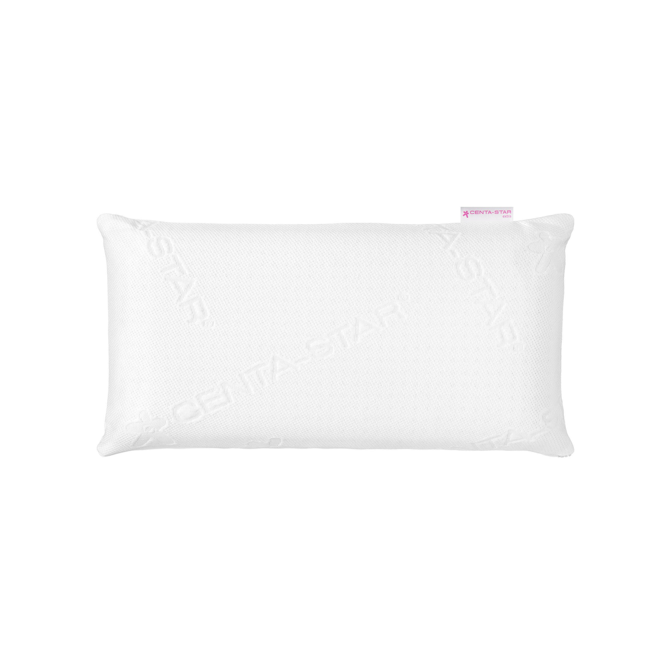 NACKENSTÜTZKISSEN  40/80 cm  - Weiß, KONVENTIONELL, Textil (40/80cm) - Centa-Star