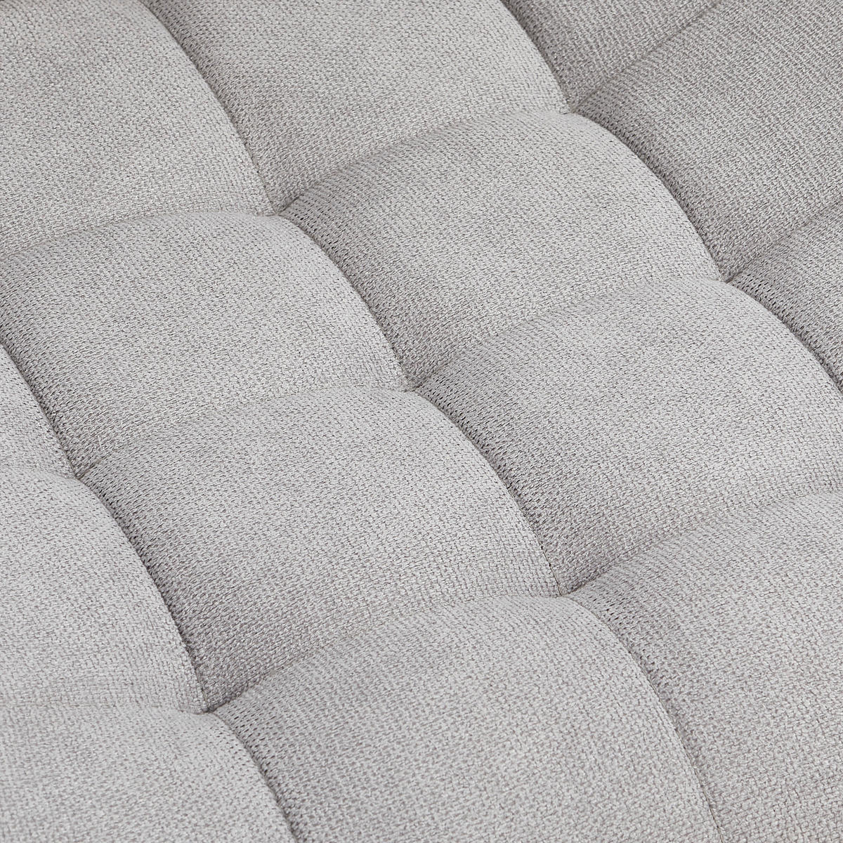 STUHL  in Eisen Webstoff Metall, Textil  - Eichefarben/Hellgrau, MODERN, Textil/Metall (51/88/62cm) - Livetastic