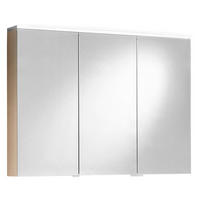 SPIEGELSCHRANK 120/80/15 cm  - Chromfarben/Kaschmir, Design, Glas/Holzwerkstoff (120/80/15cm) - Dieter Knoll