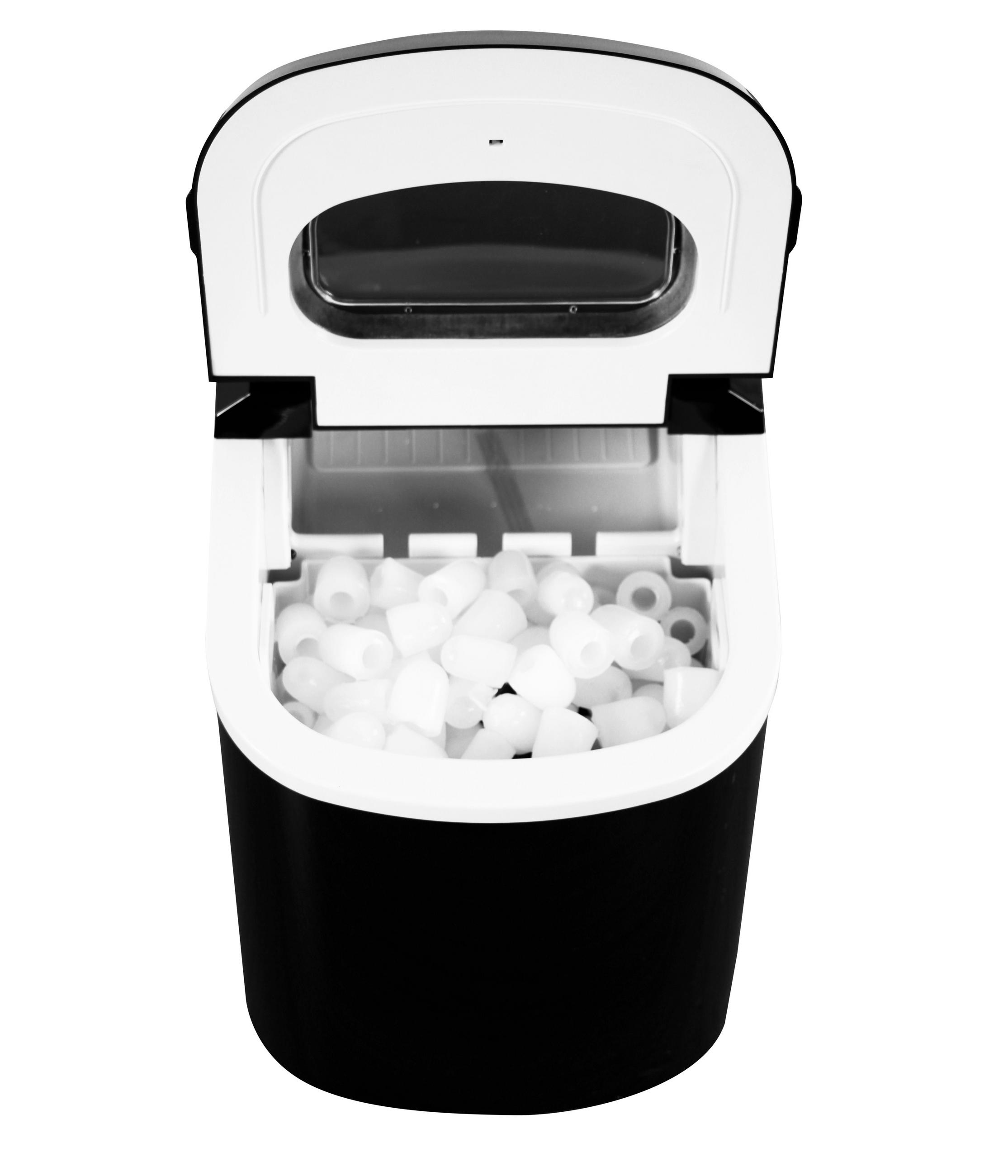 EISWÜRFELMASCHINE NABO EM 1225  - Schwarz, KONVENTIONELL (29,7/36,2/37,8cm) - Nabo