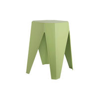 STAPELHOCKER Salbeigrün  - Salbeigrün, Basics, Kunststoff (29/47cm) - Leitmotiv
