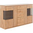 SIDEBOARD 162,2/94/42,3 cm - Edelstahlfarben/Erlefarben, Natur, Glas/Holz (162,2/94/42,3cm) - Escando Natürlich Wo SIDEBOARD 162,2/94/42,3 cm - Edelstahlfarben/Erlefarben, Natur, Glas/Holz (162,2/94/42,3cm) - Escando Natürlich Wo