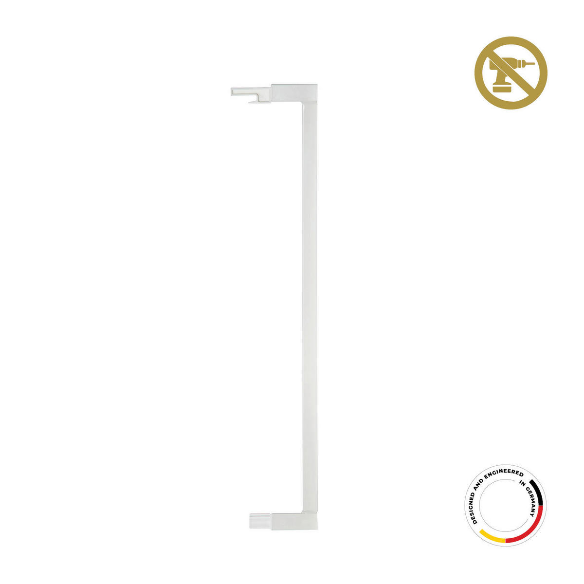 SCHUTZGITTERVERLÄNGERUNG 8/81,5 cm  - Weiß, Basics, Metall (8/81,5cm) - Geuther