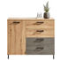 KOMMODE 115/99,5/38 cm - Eichefarben/Anthrazit, LIFESTYLE, Holzwerkstoff/Kunststoff (115/99,5/38cm) - Ti`me KOMMODE 115/99,5/38 cm - Eichefarben/Anthrazit, LIFESTYLE, Holzwerkstoff/Kunststoff (115/99,5/38cm) - Ti`me