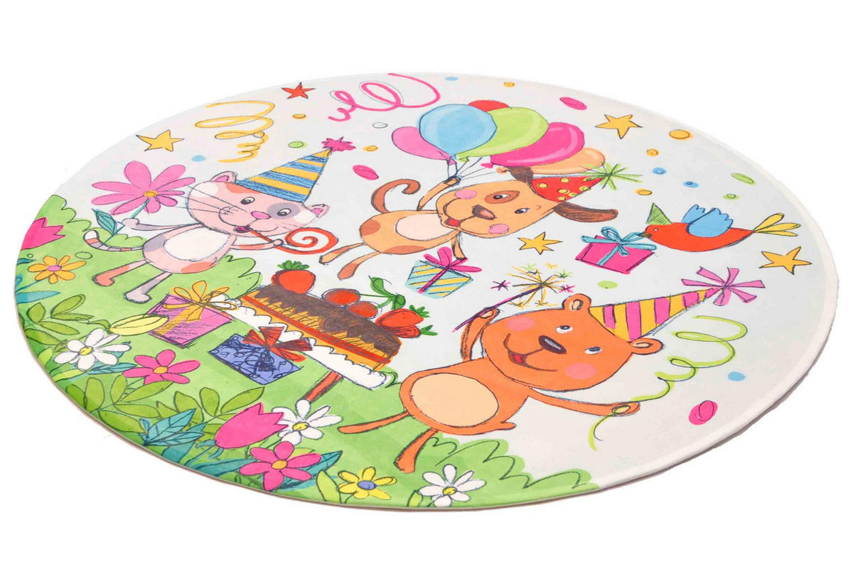 KINDERTEPPICH 100 cm Lovely Kids  - Multicolor, Trend, Kunststoff/Textil (100cm)