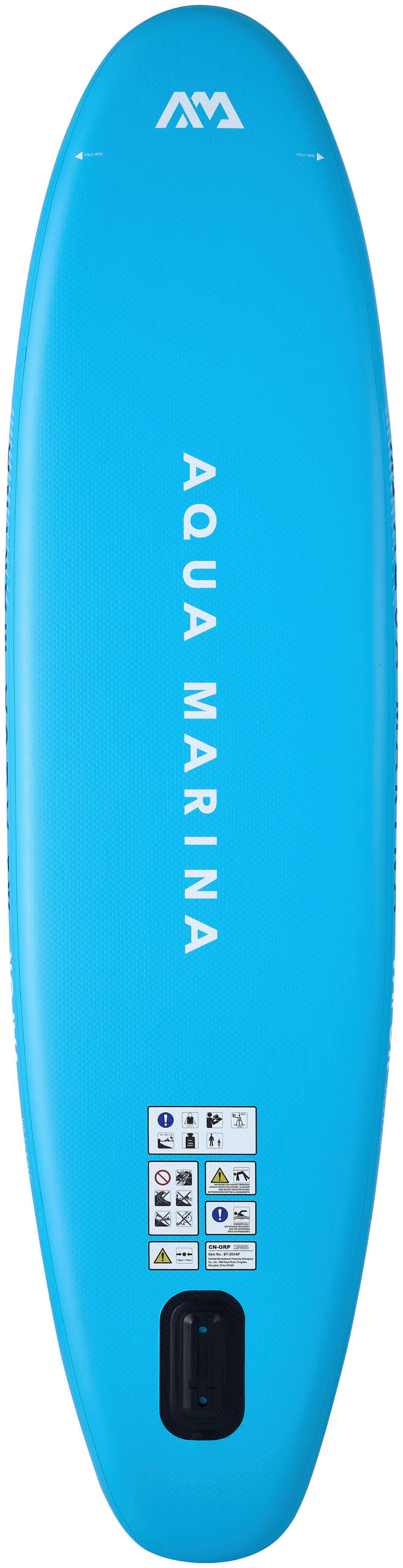 STAND-UP PADDLE BOARD BT-26 VAPOR  - Blau, KONVENTIONELL, Kunststoff (315/79/15cm)