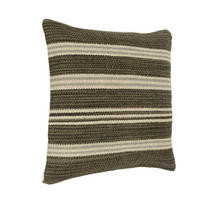 ZIERKISSEN  50/50 cm   - Creme/Braun, Basics, Textil (50/50cm) - Eglo