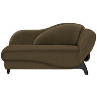 LIEGE in Webstoff Grün  - Schwarz/Grün, MODERN, Holz/Textil (171-190/87/84cm) - Joka